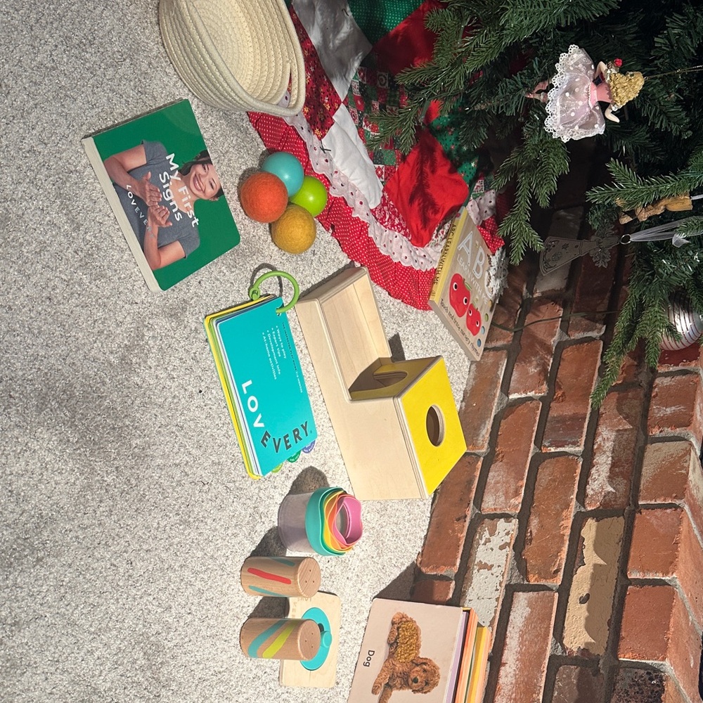 Lovevery Wooden Shape Sorter Toy - Yellow and Natural